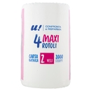 4 Maxi Rotoli Carta Igienica 2 Veli U! Confronta e Risparmia